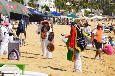 Vendors on the Beach