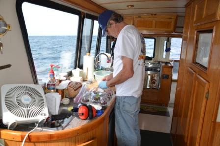 Peter Making Salsa Fresca