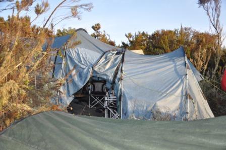 Simba Camp Dining Tent