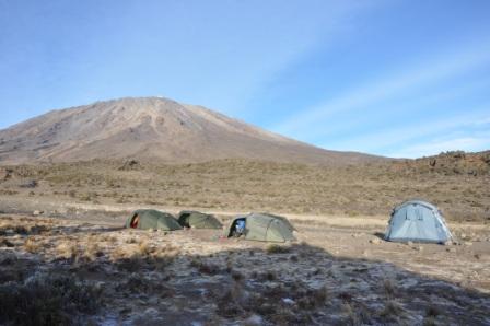 Tents at Third Cave