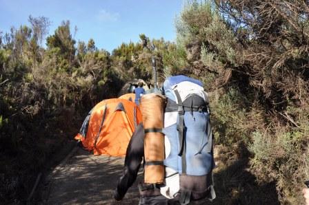 Tents on the Trail