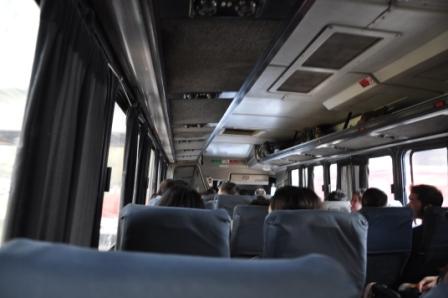 Interior of Bus