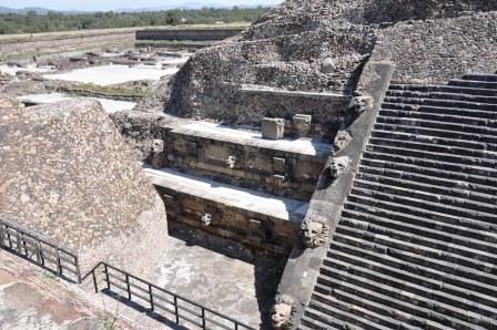 Stone Heads at Teotihuacan