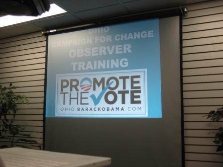 Promote the Vote Screen