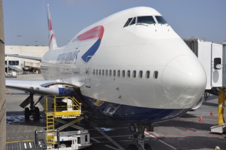 British Airways 747