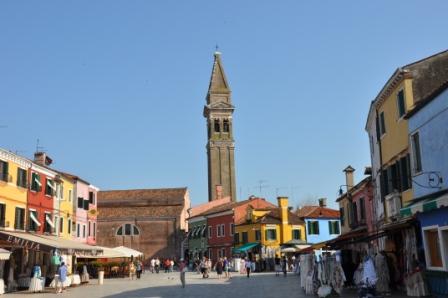 Burano Street Scene