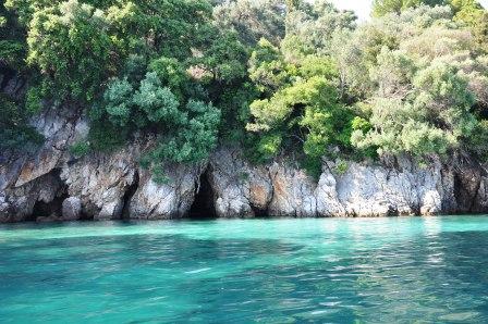 Sea Caves on Corfu