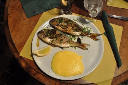 Catch of the Day in the Osteria