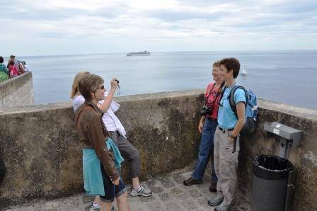 Patty Taking Lisa and Mary Picture