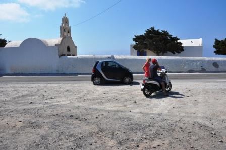 Smart Car on Santorini